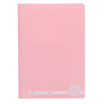 premto-a4-durable-cover-manuscript-book-160-pages-pastel-pink-sherbet|Stationerysuperstore.uk