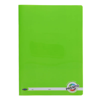 Premto A4 Durable Cover Manuscript Book S1 - 120 Pages - Caterpillar Green-Manuscript Books-Premto|Stationery Superstore UK