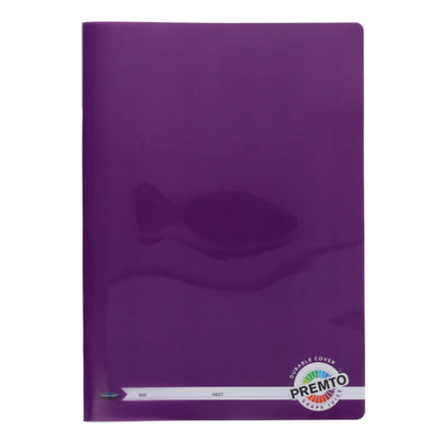 Premto A4 Durable Cover Manuscript Book S1 - 120 Pages - Grape Juice-Manuscript Books-Premto|Stationery Superstore UK