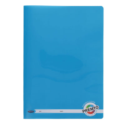 Premto A4 Durable Cover Manuscript Book S1 - 120 Pages - Printer Blue-Manuscript Books-Premto|Stationery Superstore UK