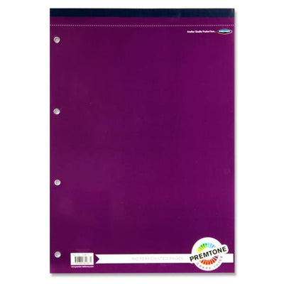 Premto A4 Refill Pad - Top Bound - 160 Pages - Grape Juice-Notebook Refills-Premto|Stationery Superstore UK