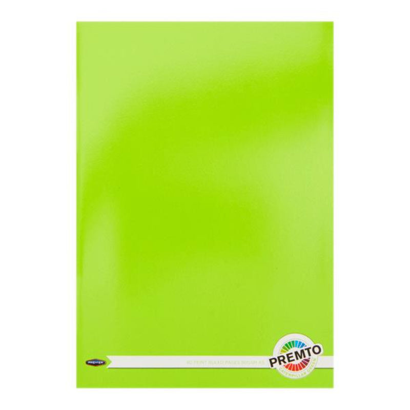 Premto A5 Notebook - 80 Pages - Caterpillar Green-A5 Notebooks-Premto|Stationery Superstore UK