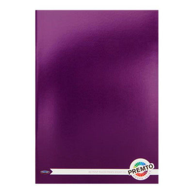 premto-a5-notebook-80-pages-grape-juice-purple|Stationerysuperstore.uk