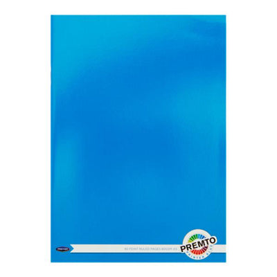 Premto A5 Notebook - 80 Pages - Printer Blue-A5 Notebooks-Premto|Stationery Superstore UK