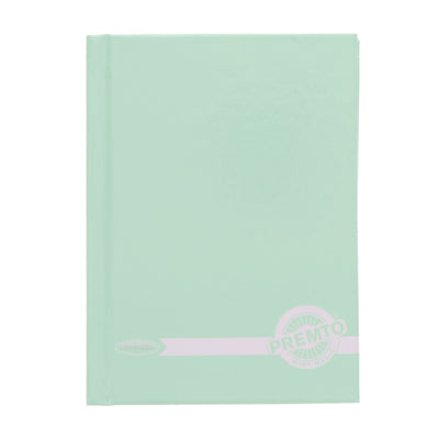 Premto Pastel A6 Hardcover Notebook - 160 Pages - Pastel - Mint Magic-A6 Notebooks-Premto|Stationery Superstore UK