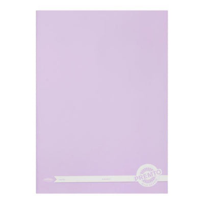 Premto Pastel A4 Manuscript Book - 120 Pages - Wild Orchid Purple-Manuscript Books-Premto|Stationery Superstore UK