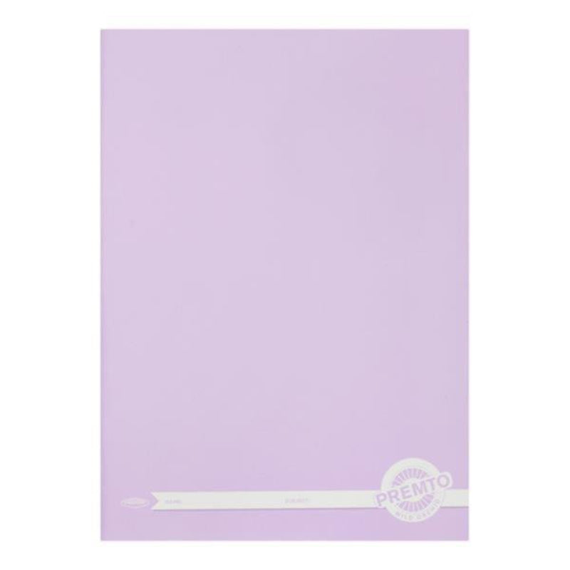 Premto Pastel A4 Manuscript Book - 120 Pages - Wild Orchid Purple-Manuscript Books-Premto|Stationery Superstore UK