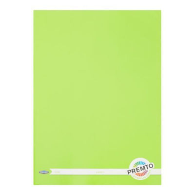 premto-a4-manuscript-book-120-pages-caterpillar-green|Stationerysuperstore.uk