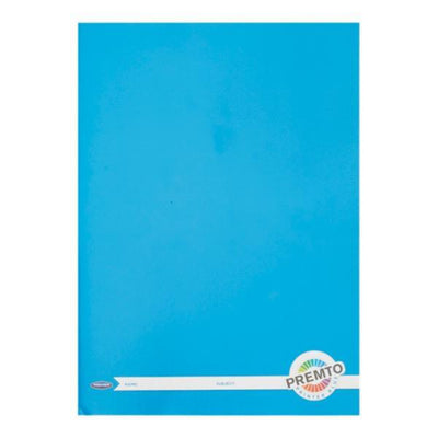 Premto A4 Manuscript Book - 120 Pages - Printer Blue