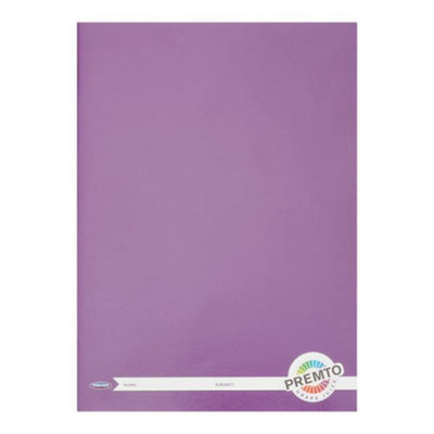 Premto A4 Manuscript Book - 120 Pages - Grape Juice Purple-Manuscript Books-Premto|Stationery Superstore UK