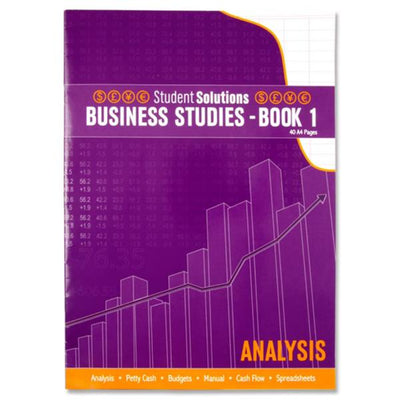 Student Solutions A4 Business Studies - 40 Pages - Book 1-Subject & Project Books-Student Solutions|Stationery Superstore UK