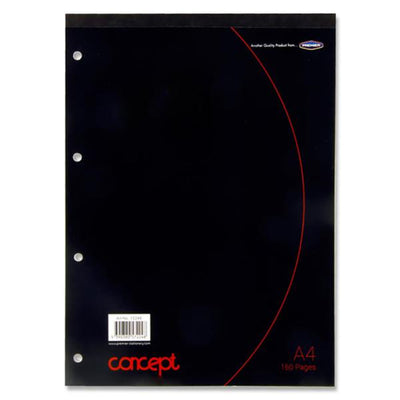 Concept Office A4 Refill Pad - 160 Pages-Notebook Refills-Concept|Stationery Superstore UK