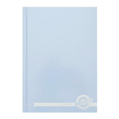 Premto Pastel A5 Hardcover Notebook - 160 Pages - Cornflower Blue-A5 Notebooks-Premto|Stationery Superstore UK