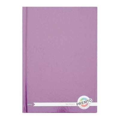 Premto A5 Hardover Notebook - 160 Pages - Grape Juice Purple-A5 Notebooks-Premto|Stationery Superstore UK