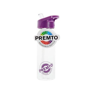 Premto 700ml Tritan Bottle - Grape Juice Purple-Water Bottles-Premto|Stationery Superstore UK