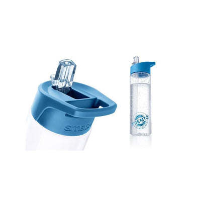 Premto 700ml Tritan Bottle - Clear - Printer Blue-Water Bottles-Premto|Stationery Superstore UK