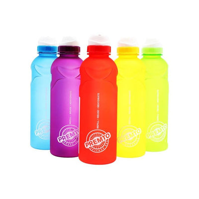 Premto Multipack | 500ml Stealth Soft Touch Bottle - Pack of 5-Water Bottles-Premto|Stationery Superstore UK