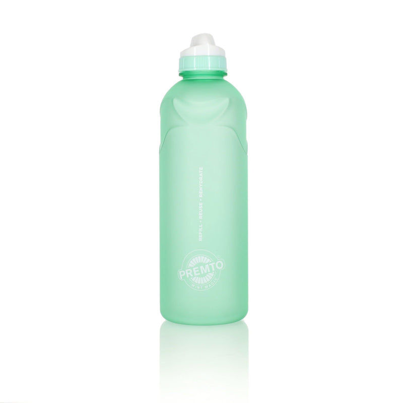 Premto 750ml Stealth Soft Touch Bottle - Pastel - Mint Magic-Water Bottles-Premto|Stationery Superstore UK