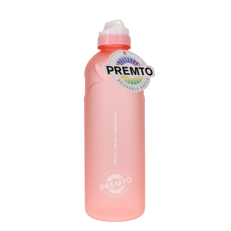 Premto 750ml Stealth Soft Touch Bottle - Pastel - Pink Sherbet