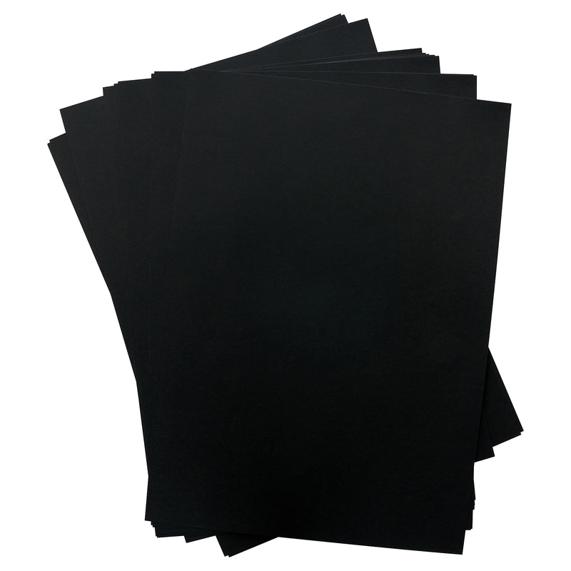 Premier Activity A2 Card - 160gsm - Black - 20 Sheets-Craft Paper & Card-Premier|Stationery Superstore UK