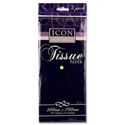 icon-tissue-paper-500mm-x-700mm-cream-pack-of-5|Stationerysuperstore.uk