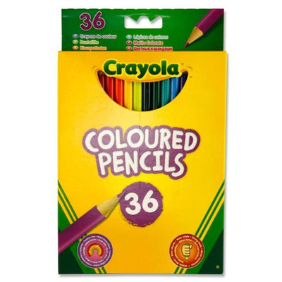 Crayola Coloured Pencils - Pack of 36-Colouring Pencils-Crayola|Stationery Superstore UK