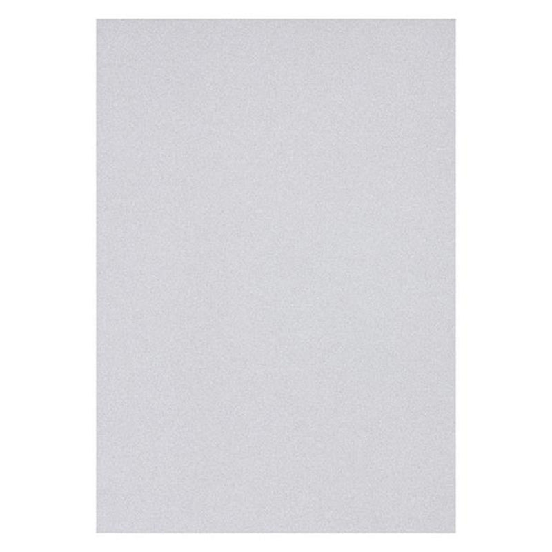 Premier Activity A4 Glitter Card - 250 gsm - Silver - 10 Sheets