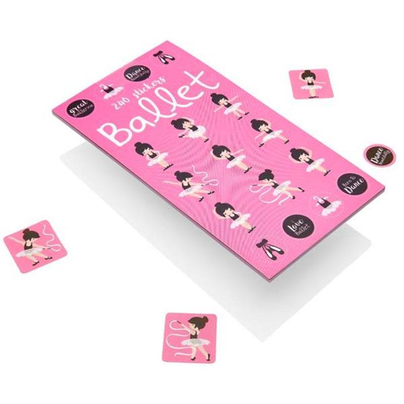 Emotionery Mini Sticker Book - I Love Ballet - 240 Stickers-Sticker Books & Rolls-Emotionery|Stationery Superstore UK