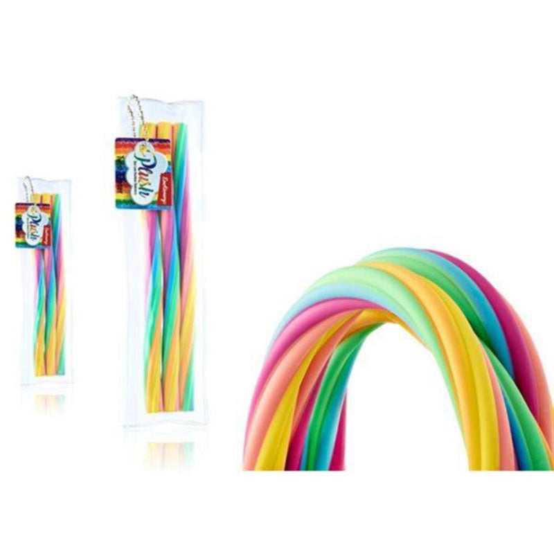 Emotionery Rainbow Plush Twist Eraser - Wallet of 3