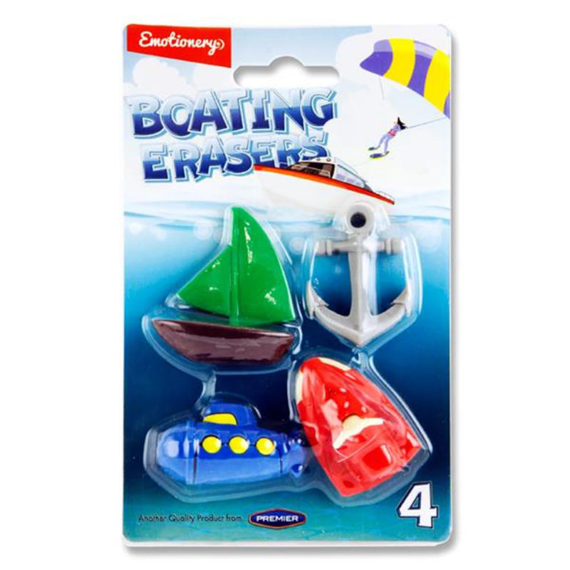 Emotionery Erasers - Boating - Pack of 4-Erasers-Emotionery|Stationery Superstore UK