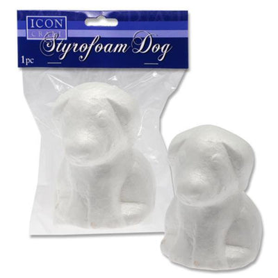 Icon Styrofoam Dog - 11cm-Styrofoam/Polyestyrene-Icon|Stationery Superstore UK