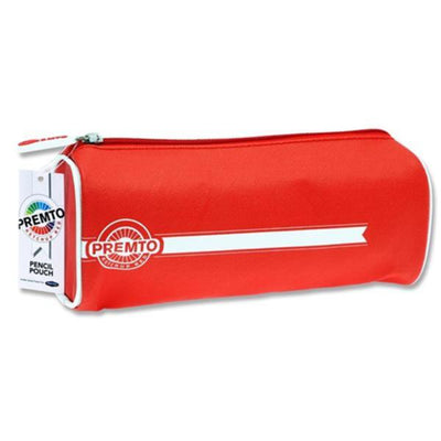 Premto Rectangular Pencil Pouch - Ketchup Red-Pencil Cases-Premto|Stationery Superstore UK