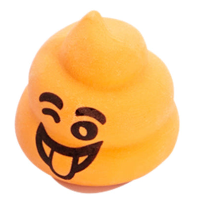 Emotionery Eraser Poop - Orange-Erasers-Emotionery|Stationery Superstore UK