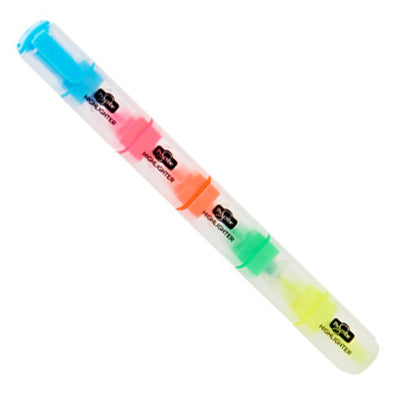 pro-scribe-5-in-1-stackable-highlighters|Stationerysuperstore.uk