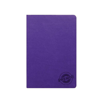 Premto A5 PU Leather Hardcover Notebook - 192 Pages -Grape Juice Purple-A5 Notebooks-Premto|Stationery Superstore UK