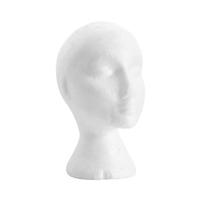 Icon Styrofoam Head - 26cm-Styrofoam/Polyestyrene-Icon|Stationery Superstore UK