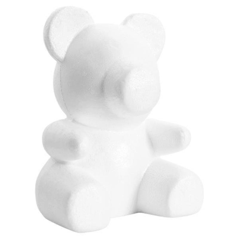 Icon Styrofoam Teddy Bear - 34cm-Styrofoam/Polyestyrene-Icon|Stationery Superstore UK