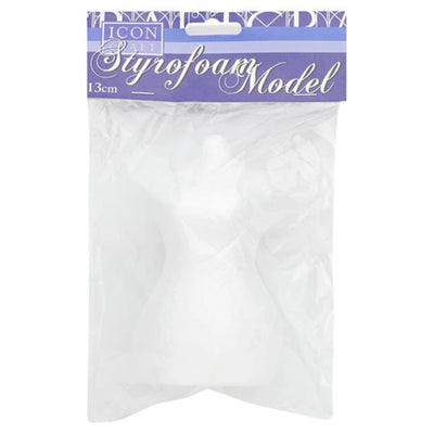 Icon Styrofoam Female Model Bust - 13cm-Styrofoam/Polyestyrene-Icon|Stationery Superstore UK