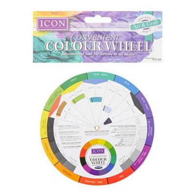 Icon Convenient Colour Wheel - 17cm-Colour Wheels-Icon|Stationery Superstore UK