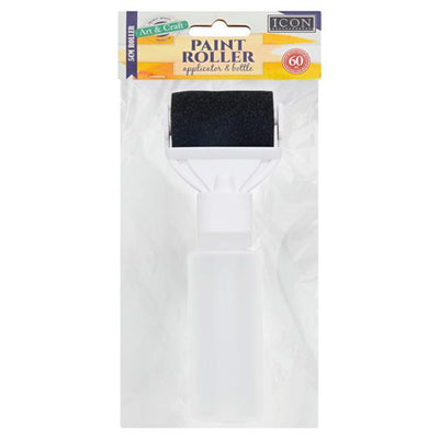 Icon 5cm Paint Roller with Applicator & 60ml Bottle-Paint Brushes-Icon|Stationery Superstore UK