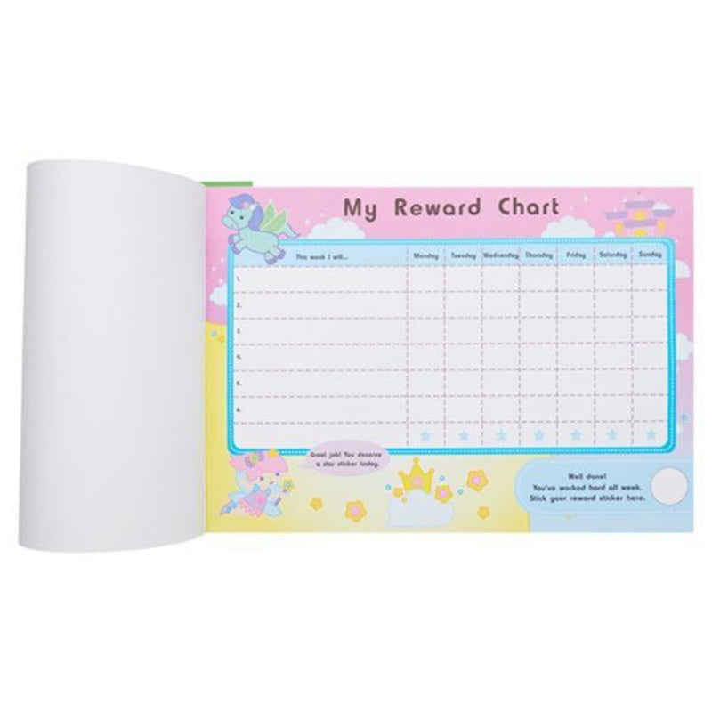 Clever Kidz Task & Reward Chart Pad with Stickers-Reward & Chore Charts-Clever Kidz|Stationery Superstore UK