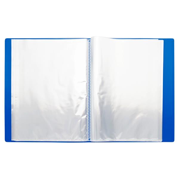 Concept A4 60 Pocket Display Book - Blue-Display Books-Concept|Stationery Superstore UK