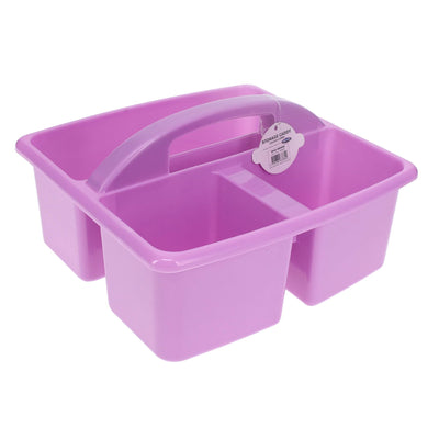 Premto Pastel Storage Caddy - 235x225x130mm - Wild Orchid Purple-Storage Caddies-Premto|Stationery Superstore UK