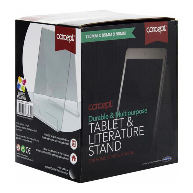 Concept Tablet & Literature Stand - 120 x 85 x 90mm