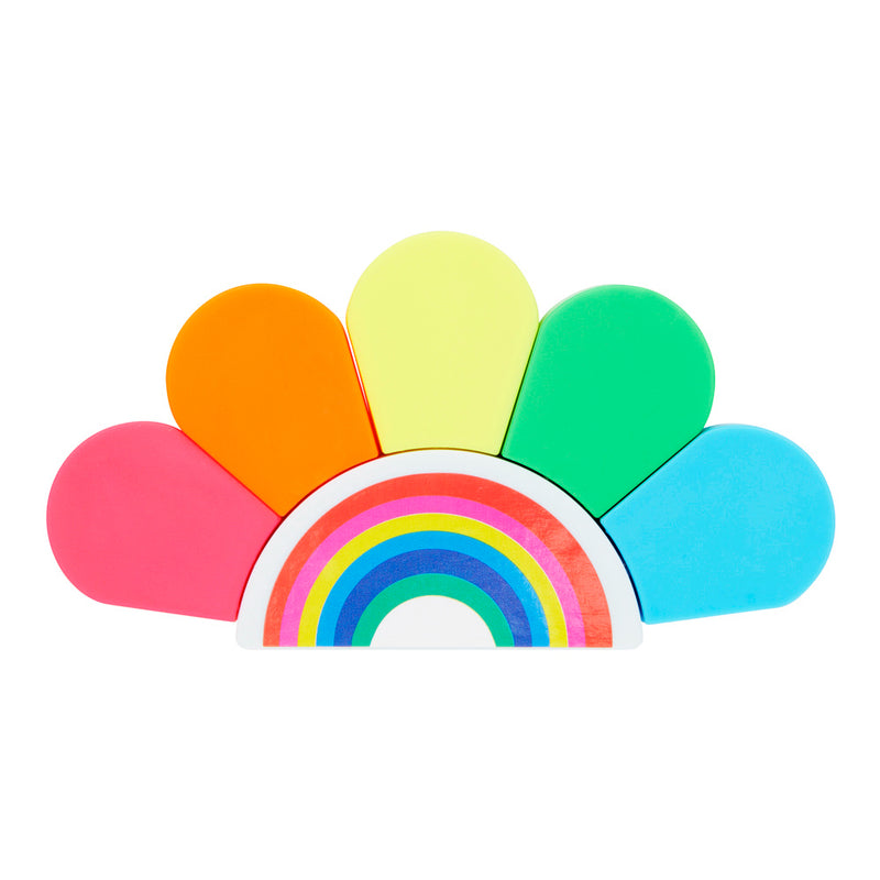 Emotionery Plush Rainbow Highlighers-Highlighters-Emotionery|Stationery Superstore UK