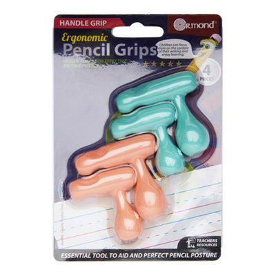 Ormond Ergonomic Pencil Grips - Handle Grip - Pack of 4-Pencil Grips-Ormond|Stationery Superstore UK
