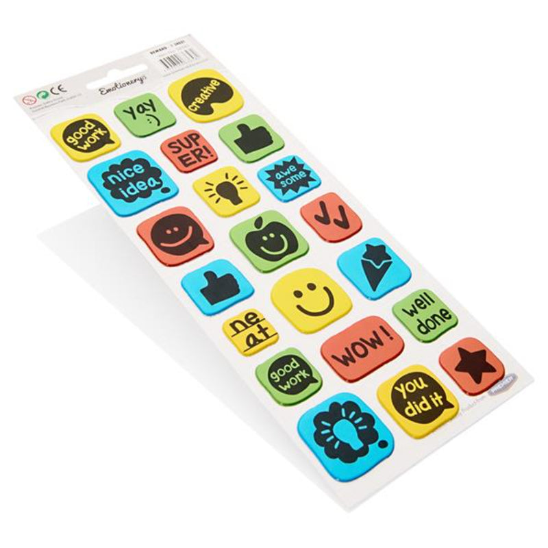 Emotionery Puffy Reward Stickers - Pack of 21-Reward Stickers-Emotionery|Stationery Superstore UK