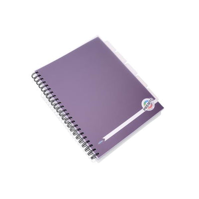 premto-a4-5-subject-project-book-250-pages-grape-juice-purple|Stationerysuperstore.uk