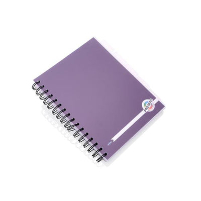 Premto A5 5 Subject Project Book - 250 Pages - Grape Juice Purple-Subject & Project Books-Premto|Stationery Superstore UK