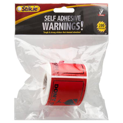 Stik.Ie Self Adhesive Labels ''Warnings! - This Side Up'' - 200 pieces-Labels-Stik-ie|Stationery Superstore UK